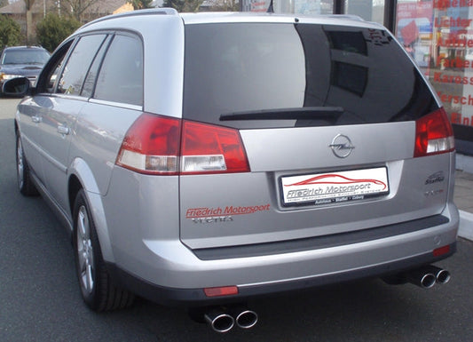 FMS Duplex Sportendschalldämpfer Opel Vectra C