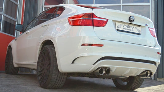 FMS 3 Zoll (76mm) Duplex-Sportendschalldämpfer BMW X6 M