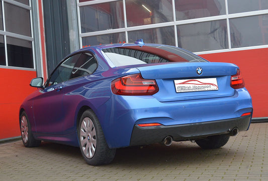 FMS Duplex-Sportendschalldämpfer BMW 2er F22/F23