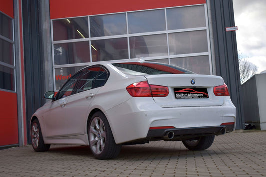 FMS Duplex-Sportendschalldämpfer Edelstahl