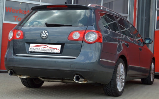 FMS Duplex Sportendschalldämpfer VW Passat 3C B6