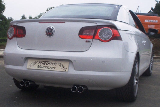FMS Duplex Sportendschalldämpfer VW EOS