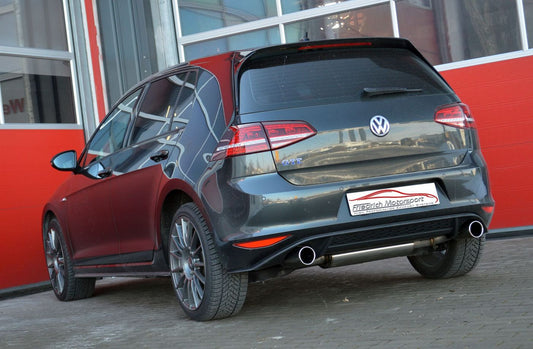 FMS Duplex Sportendschalldämpfer VW Golf VII GTE