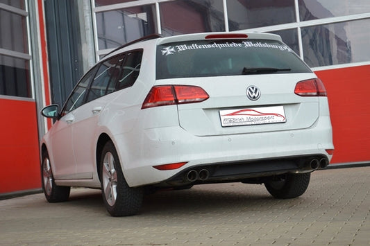 FMS Duplex-Sportendschalldämpfer VW Golf VII Variant