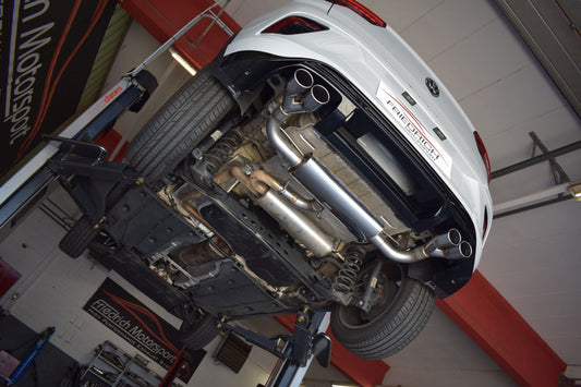 Friedrich Motorsport Duplex-Sportendschalldämpfer VW T-ROC inkl. Cabrio (A1)