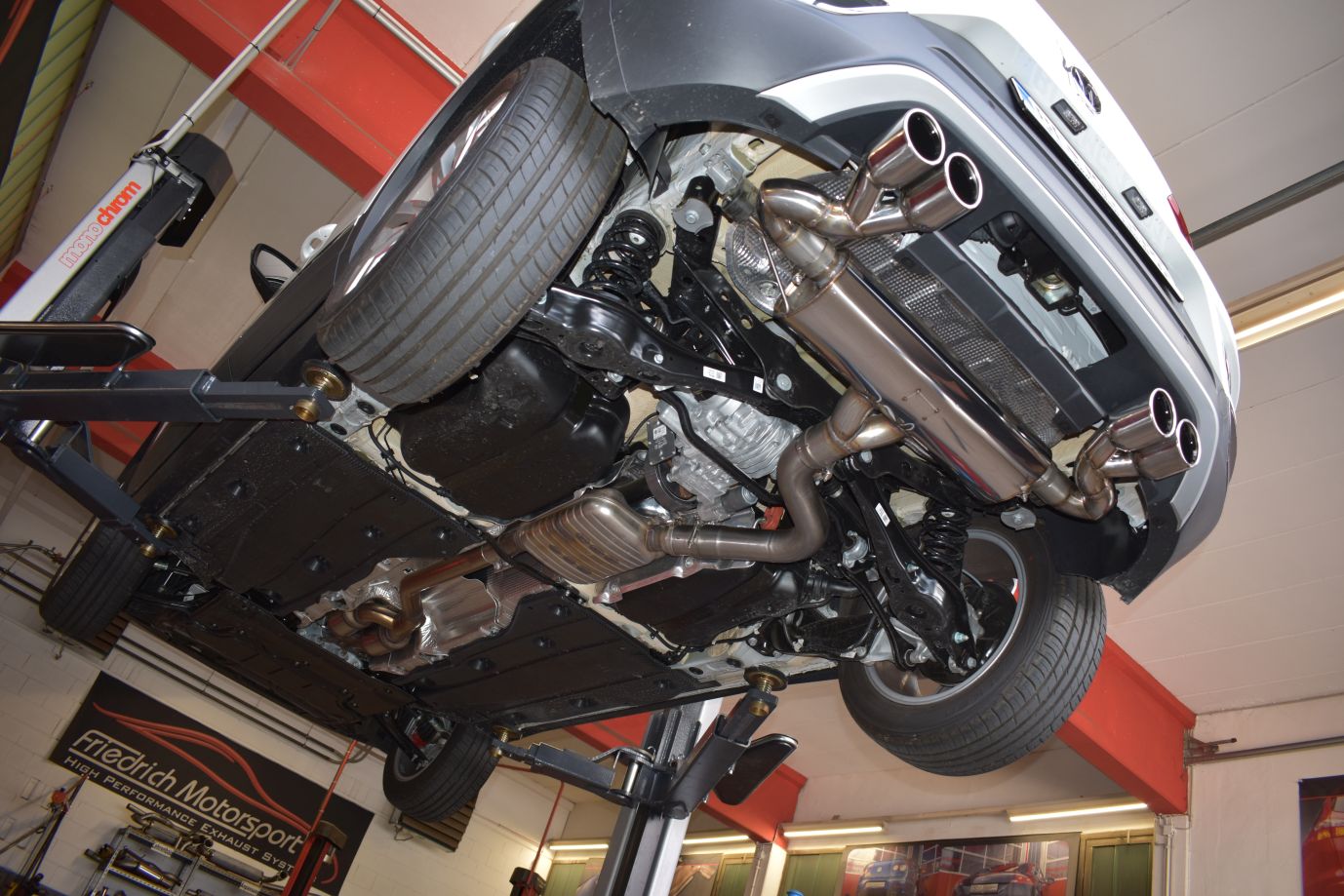 FMS 76mm Duplex Sportendschalldämpfer VW T-ROC 4motion