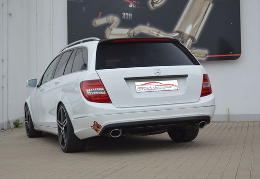 FMS Duplex-Sportendschalldämpfer Mercedes C/S/W204 C-Klasse