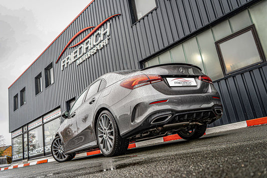 Friedrich Motorsport 76mm Duplex-Sportendschalldämpfer Edelstahl