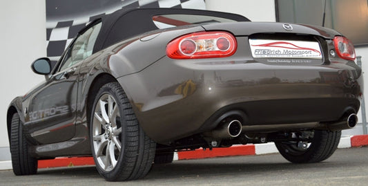 FMS Duplex Sportendschalldämpfer Mazda MX5 NC Roadster