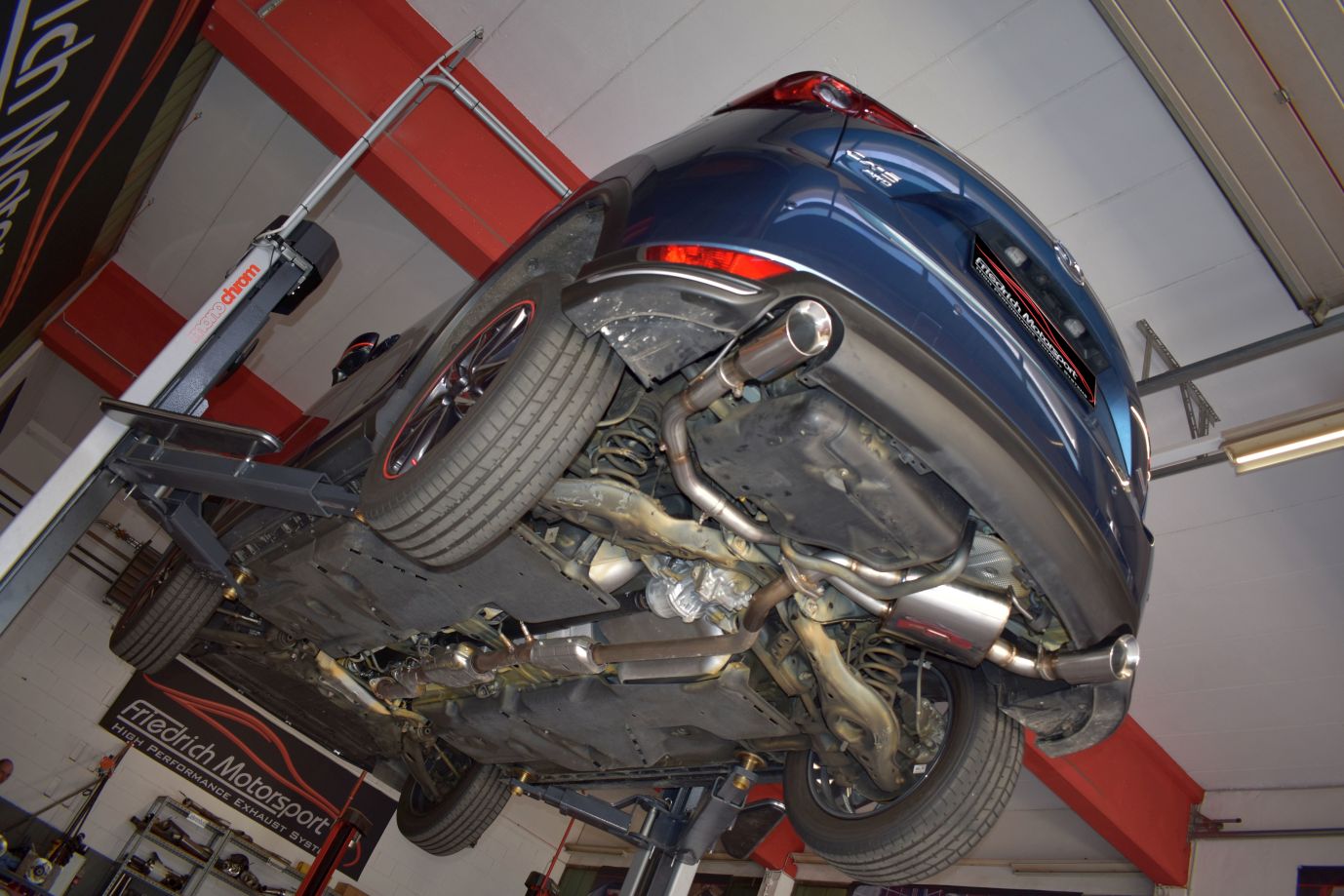 FMS Duplex Sportendschalldämpfer Mazda CX-5 (KF) Allrad