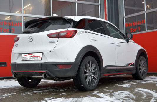 FMS Duplex Sportendschalldämpfer Mazda CX-3 Allrad