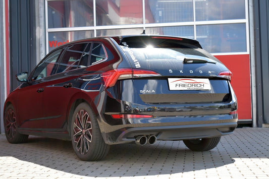 Friedrich Motorsport Sportendschalldämpfer Skoda Scala