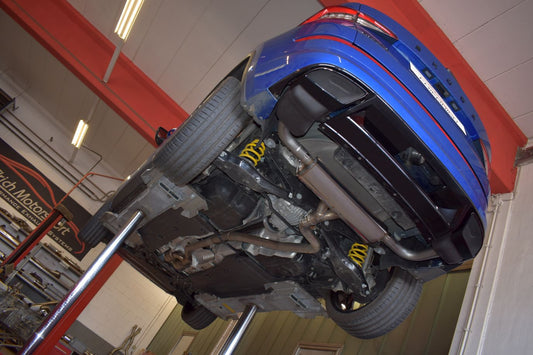 Friedrich Motorsport 76mm Duplex-Sportendschalldämpfer Skoda Kodiaq NS Allrad