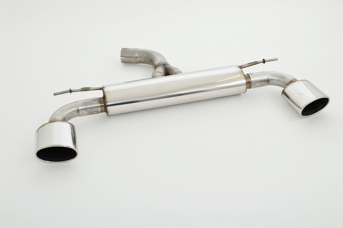 FMS 76mm Duplex Sportendschalldämpfer Seat Leon 5F Cupra inkl. SC