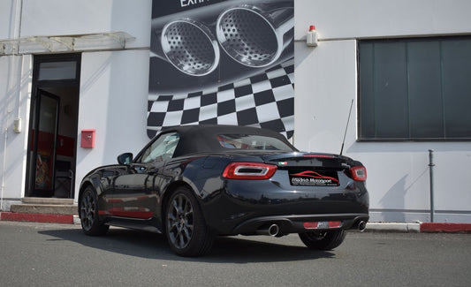 Friedrich Motorsport Duplex-Sportendschalldämpfer Fiat 124 Spider