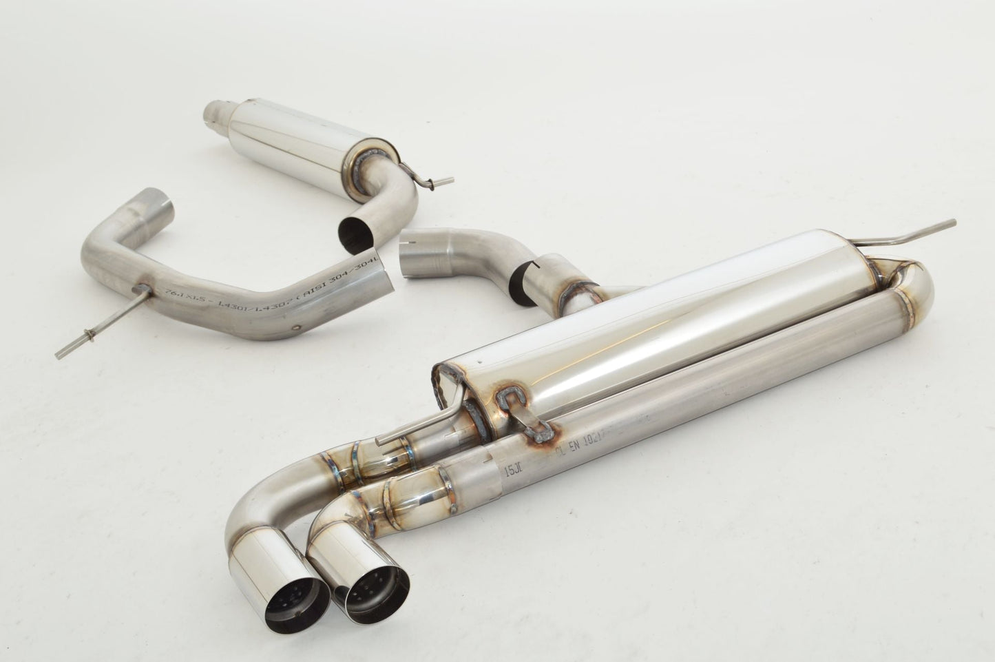 FMS 76mm Anlage Audi TT 8J Frontantrieb