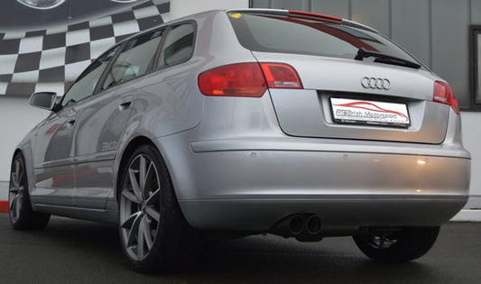 FMS 76mm Anlage Audi A3 8P Sportback Quattro