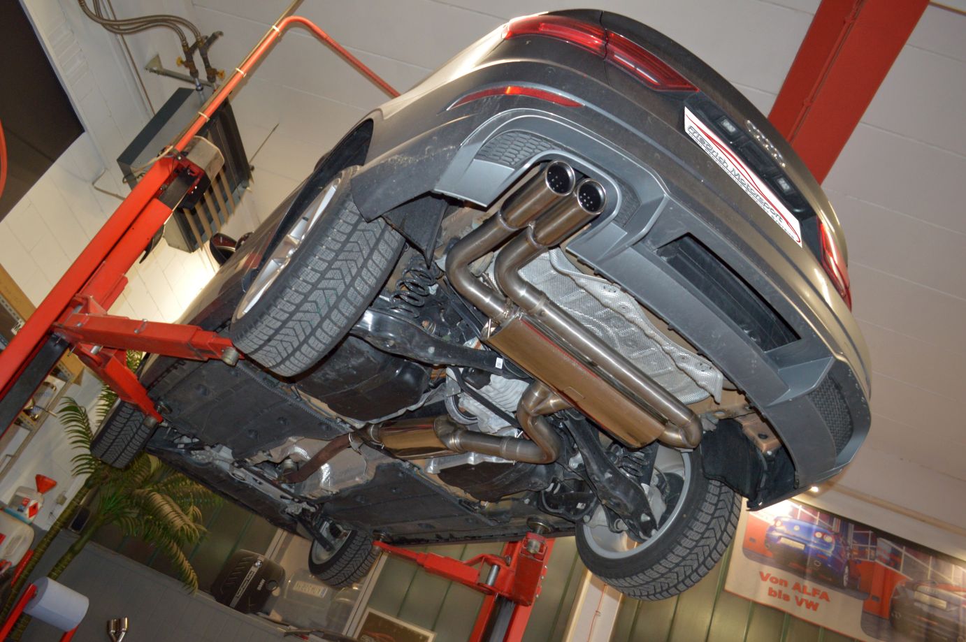 FMS 76mm Anlage Audi A3 8V Limousine Quattro