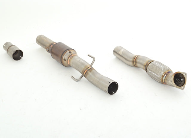 Friedrich Motorsport 76mm Vorderrohr mit Flexrohr mit 200 Zellen Sport-Kat.