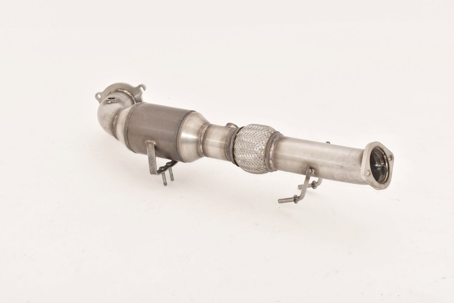 FMS 76mm Downpipe mit 200 Zellen HJS Sport-Kat. Ford Kuga II