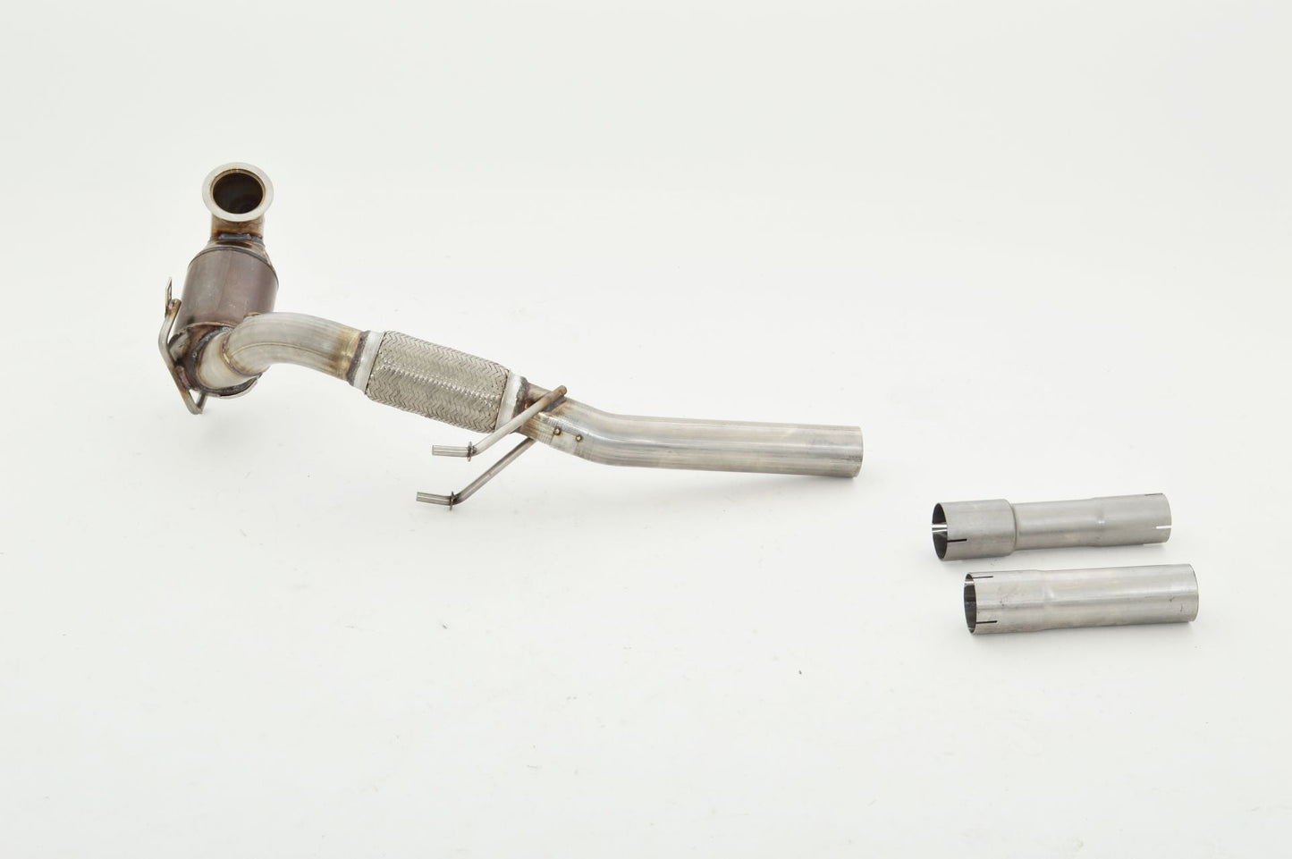 FMS 63.5mm Downpipe mit Sport-Kat. Edelstahl