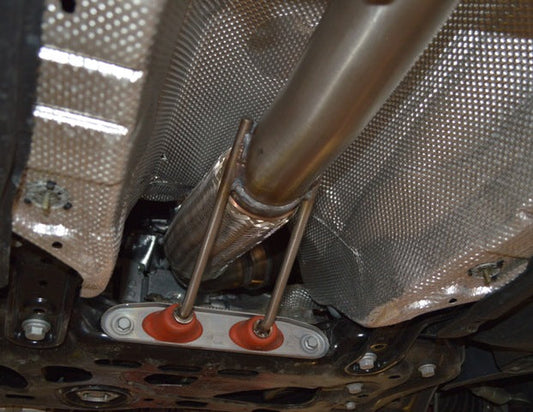 FMS 3 Zoll (76mm) Downpipe mit Sport-Kat. Edelstahl