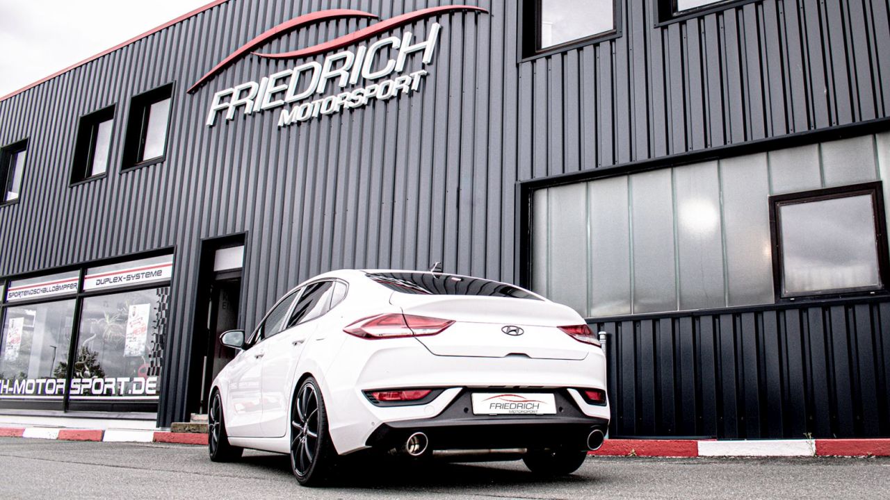 Friedrich Motorsport Gruppe A Duplex-Anlage Hyundai i30 PDE Fastback