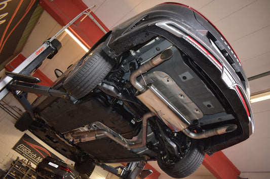 Friedrich Motorsport Gruppe A Duplex-Anlage Edelstahl