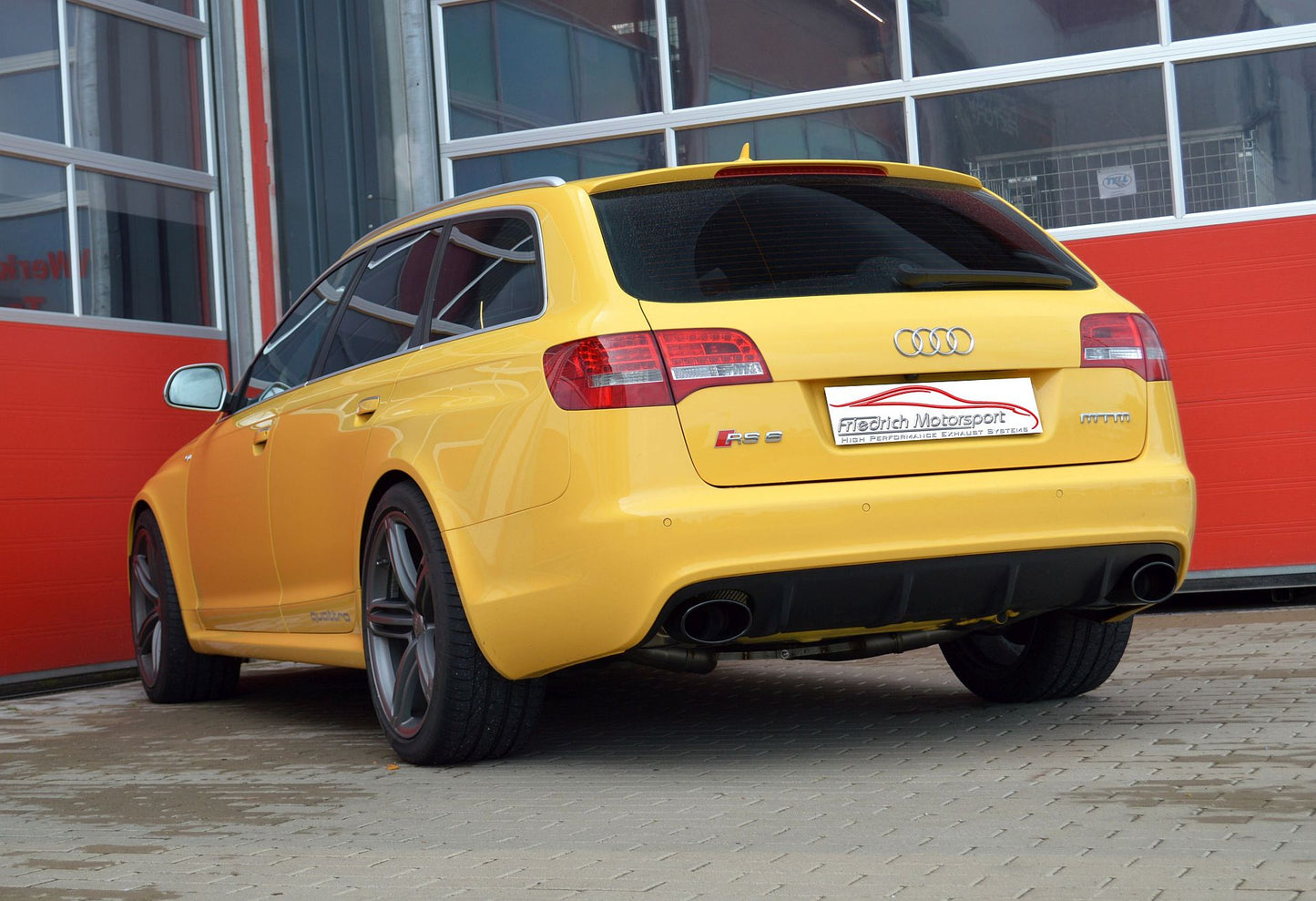 FMS 2x76mm Duplex-Anlage Audi RS6 4F Quattro