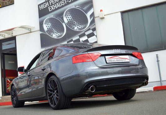 FMS 76mm Duplex-Anlage Audi A5 B8 Sportback Frontantrieb und Quattro