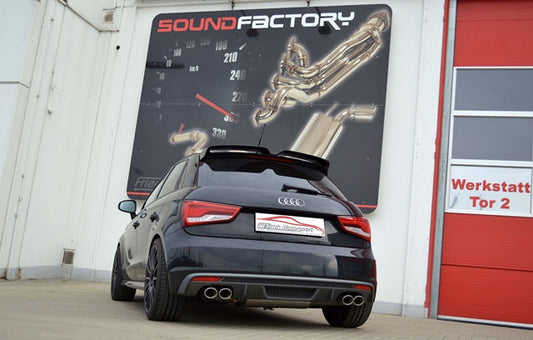 FMS 76mm Duplex-Anlage mit Klappensteuerung Audi S1 und Sportback