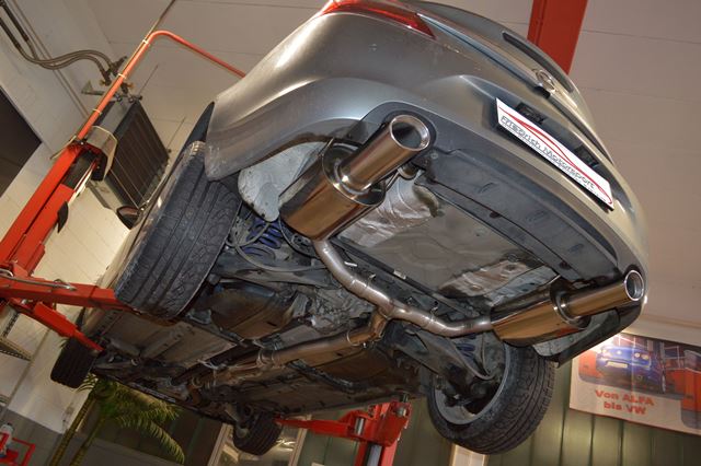 FMS 76mm Duplex-Anlage Opel Insignia Stufenheck und Fließheck Allrad