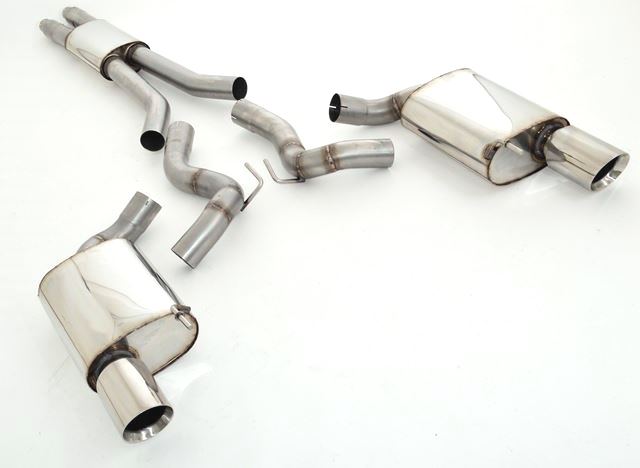 FMS 76mm Duplex-Anlage Ford Mustang Cabrio
