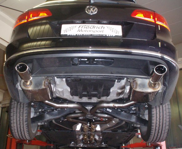FMS 2x55mm Duplex-Anlage VW Passat 3C B7
