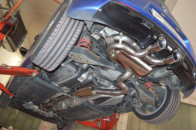 FMS 76mm Duplex-Anlage mit Klappensteuerung VW Golf VI R Allrad