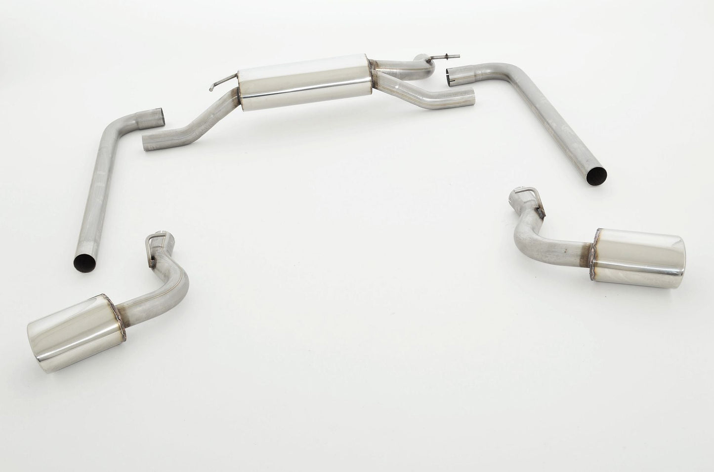FMS Gruppe A Sidepipe Duplexanlage VW Amarok 2H Heckantrieb und 4motion