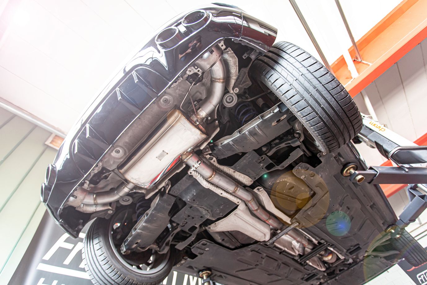 Friedrich Motorsport 76mm Duplex-Anlage Mercedes W177 A-Klasse Frontantrieb und 4MATIC