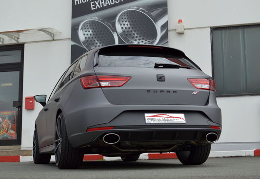 FMS 76mm Duplex-Anlage Seat Leon 5F ST Cupra