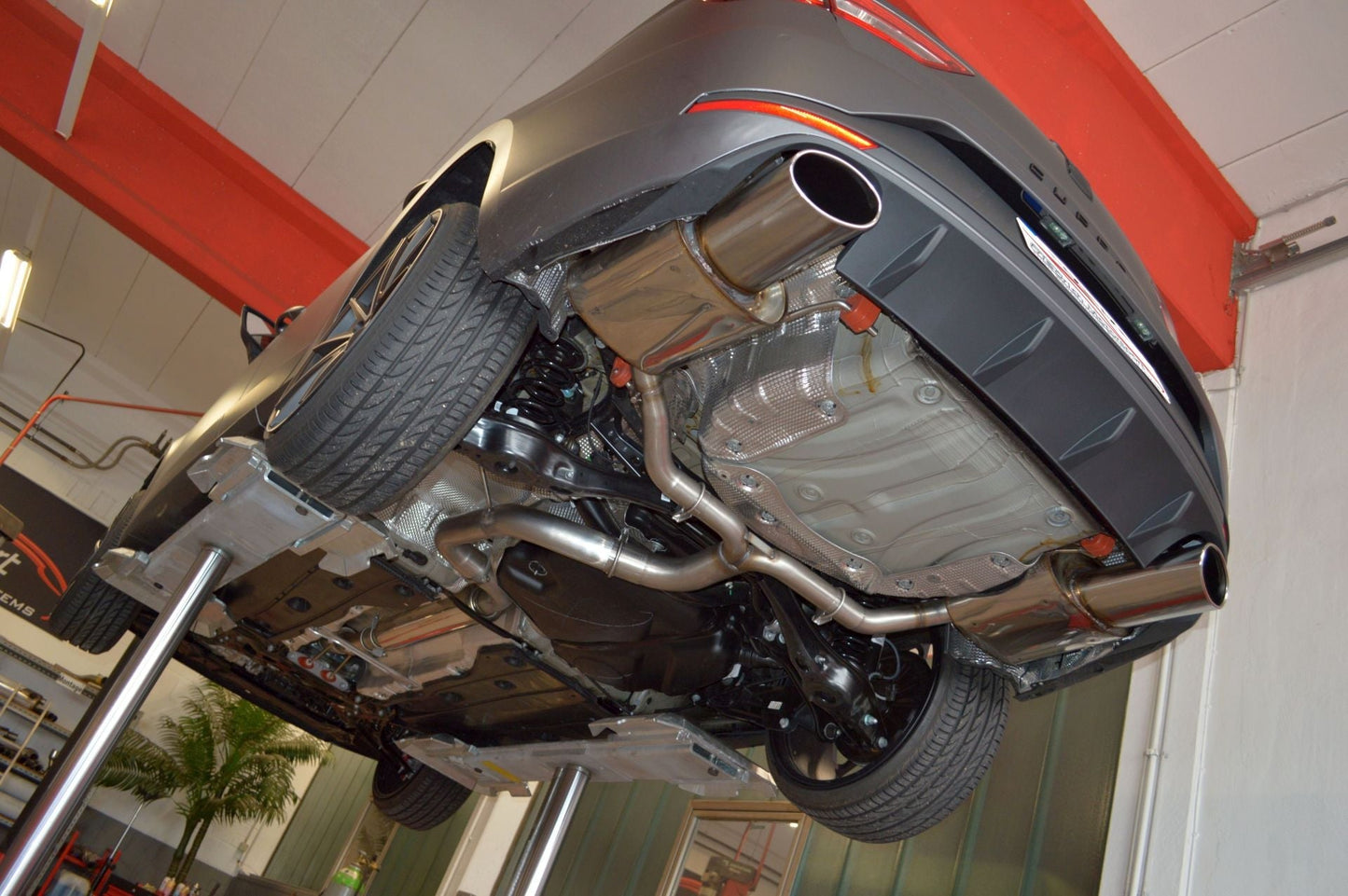 FMS 76mm Duplex-Anlage Seat Leon 5F ST Cupra
