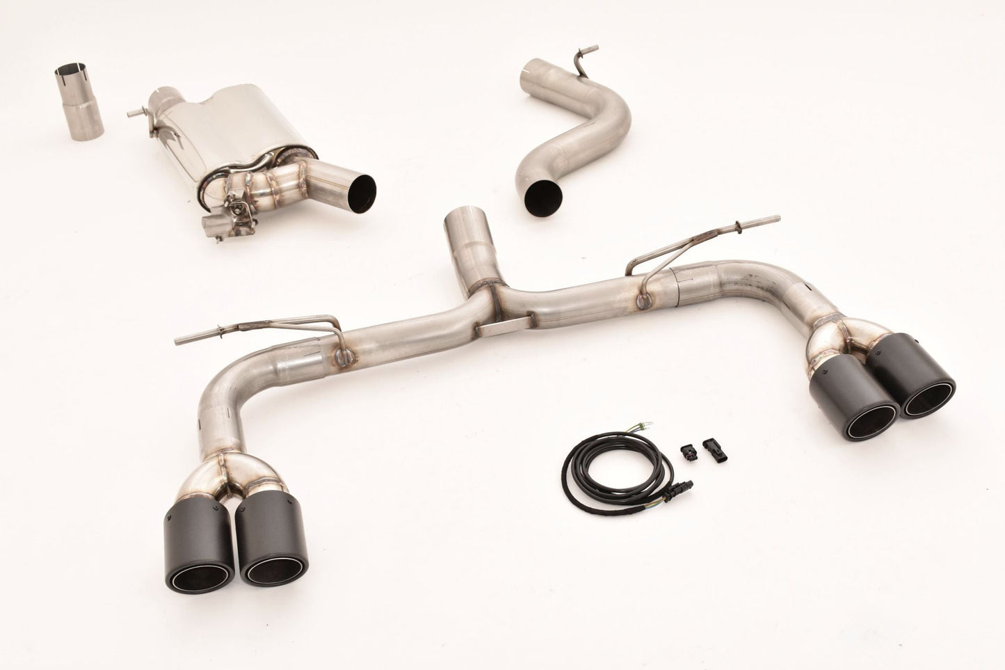 Friedrich Motorsport 76mm Duplex-Anlage mit originaler Klappensteuerung Seat Cupra Ateca