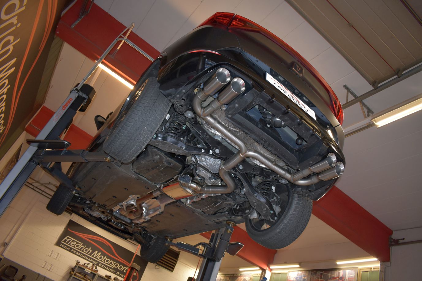 Friedrich Motorsport 76mm Duplex-Anlage mit originaler Klappensteuerung Seat Cupra Formentor 4drive (KM)
