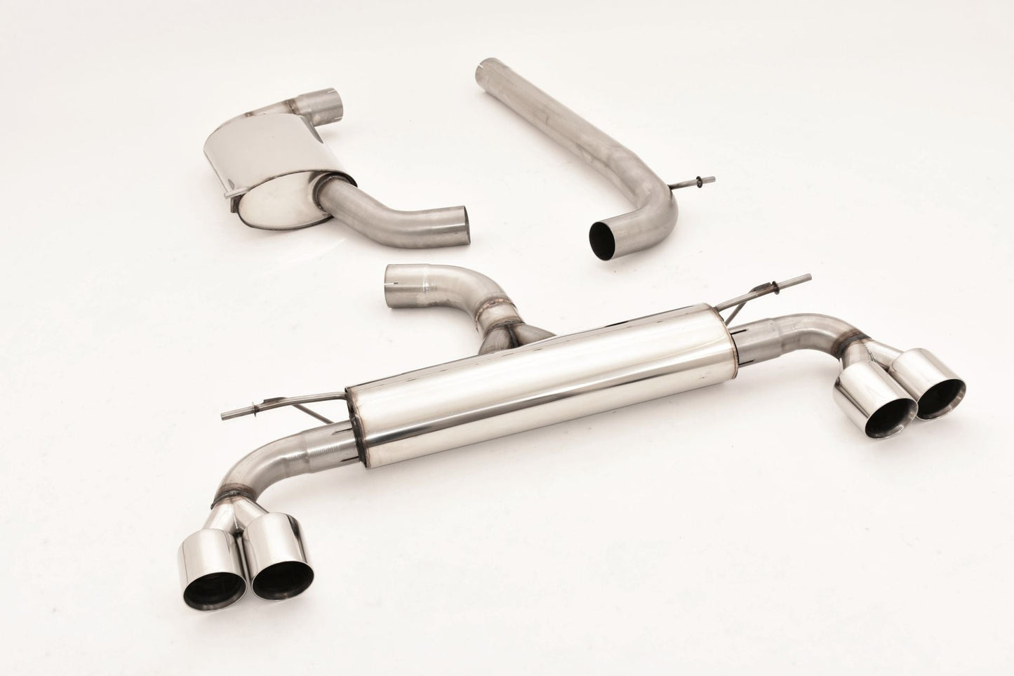 FMS 76mm Duplexanlage Seat Leon 5F Cupra inkl. SC