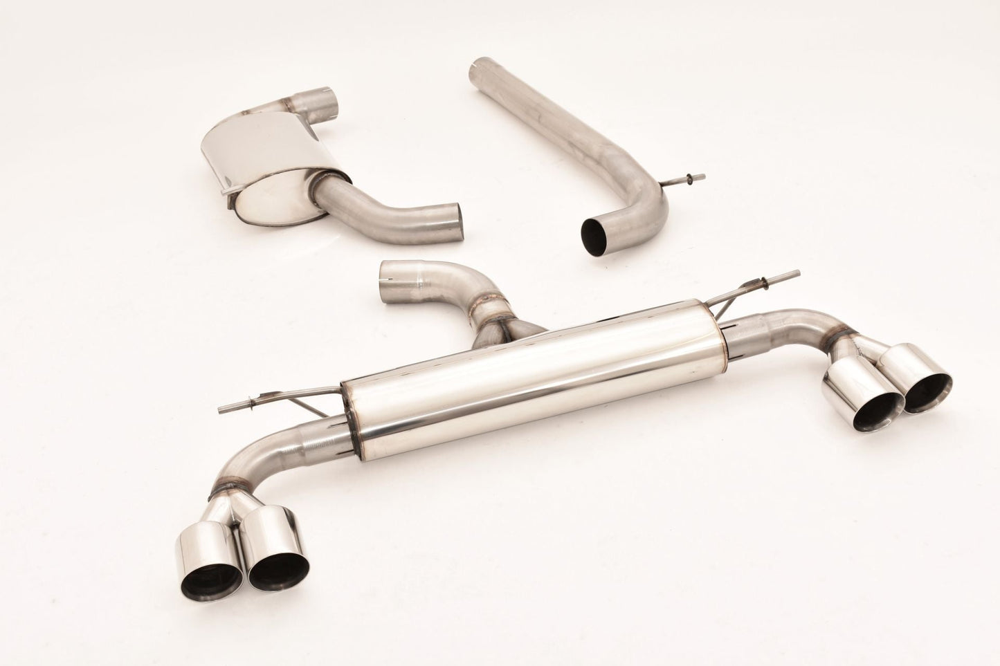 FMS 76mm Duplexanlage Seat Leon 5F Cupra inkl. SC