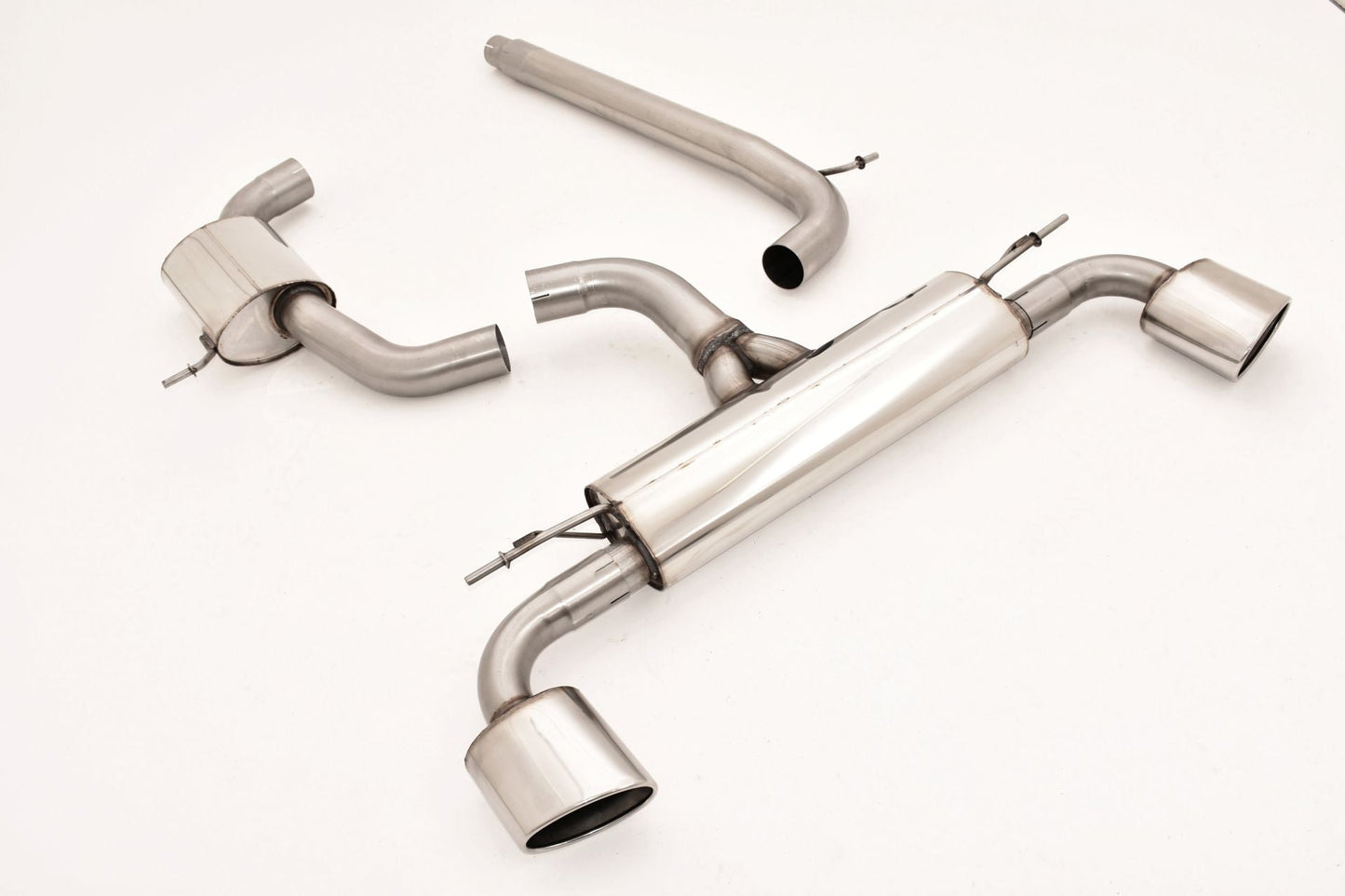 FMS 76mm Duplexanlage Seat Leon 5F Cupra