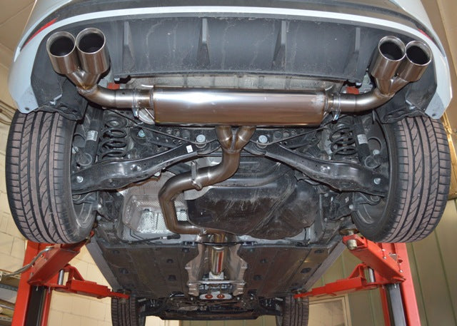 FMS 76mm Duplexanlage Seat Leon 5F Cupra