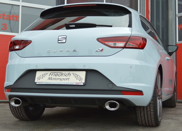 FMS 76mm Duplexanlage Seat Leon 5F Cupra