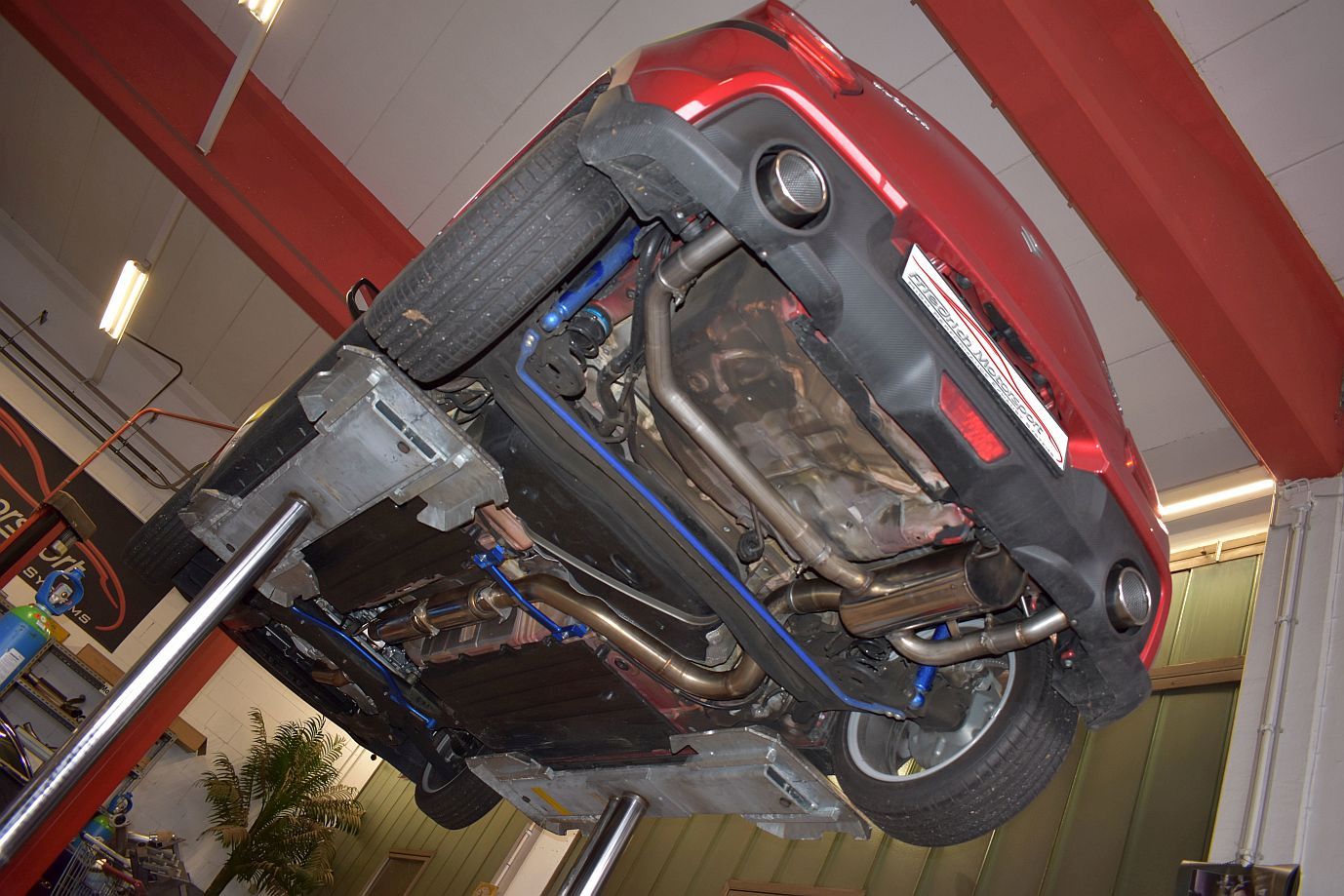 FMS 76mm Duplex-Anlage Suzuki Swift Sport (AZ/RZ)