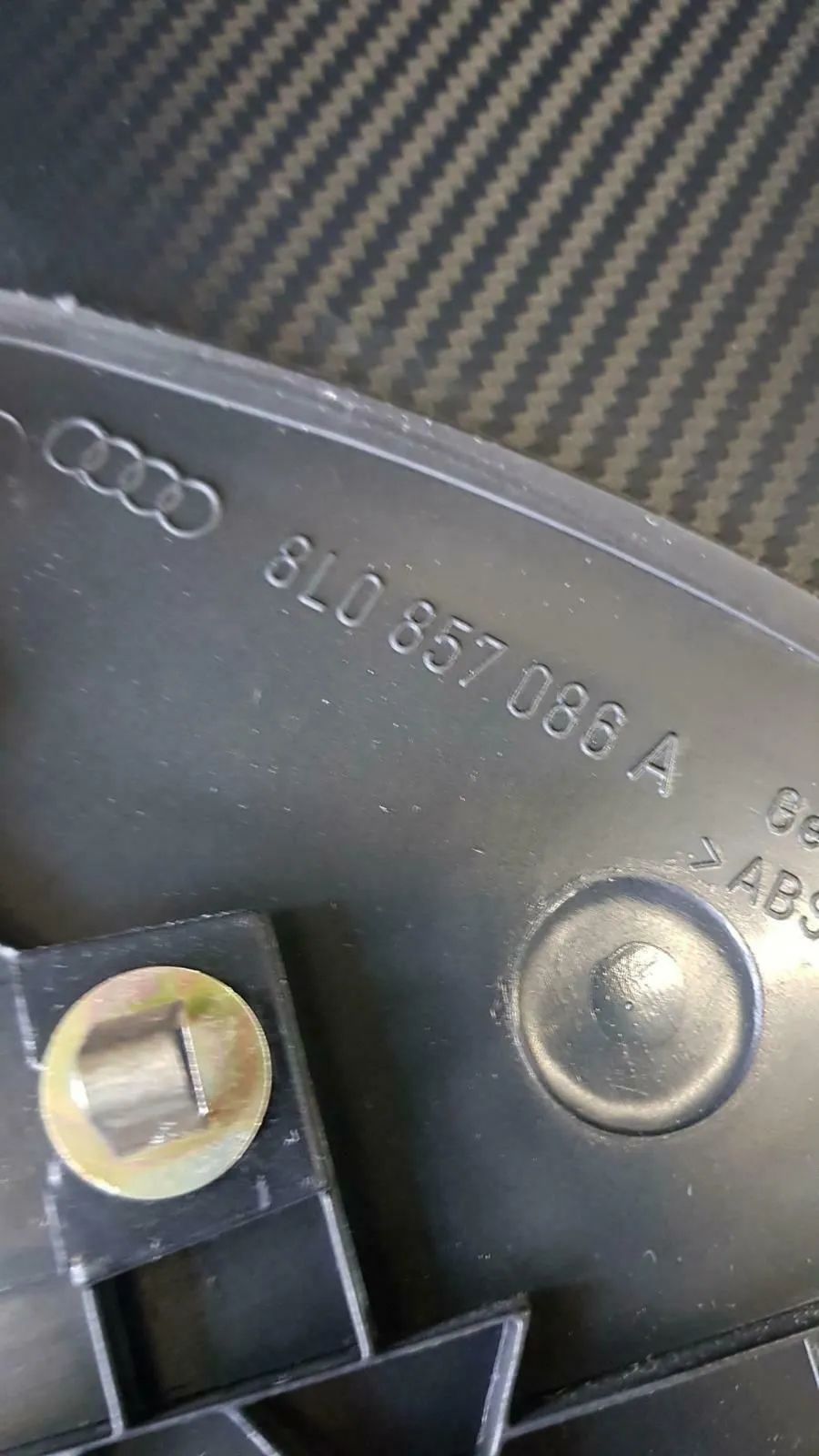 Verkleidung Amaturenbrett rechts 8L0857086A A3 S3 8L