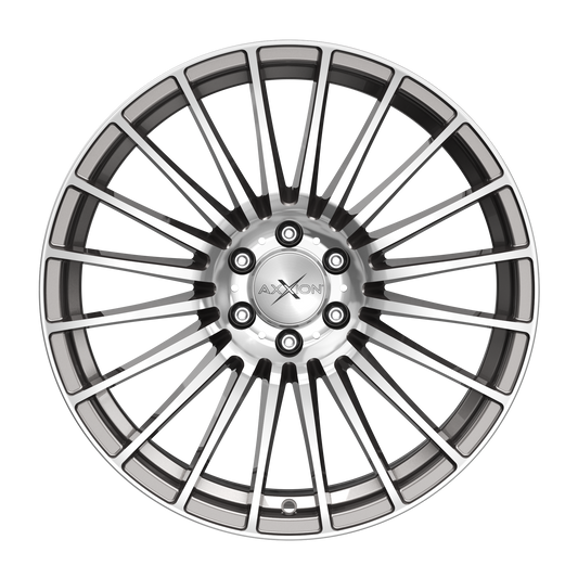 AXXION Felge AX5 Daytona Grau Hochglanzpoliert