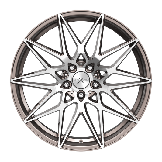 AXXION Felge AX9 Platin Grau Hochglanzpoliert